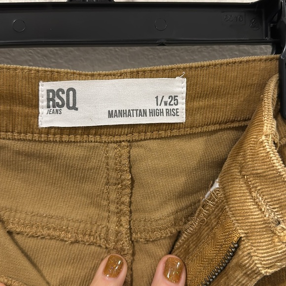 Tan corduroy skinny pants - Picture 2 of 2